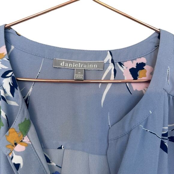 DANIEL RAINN Justina Pleat Detail Blouse - Size Medium - Picture 5 of 6